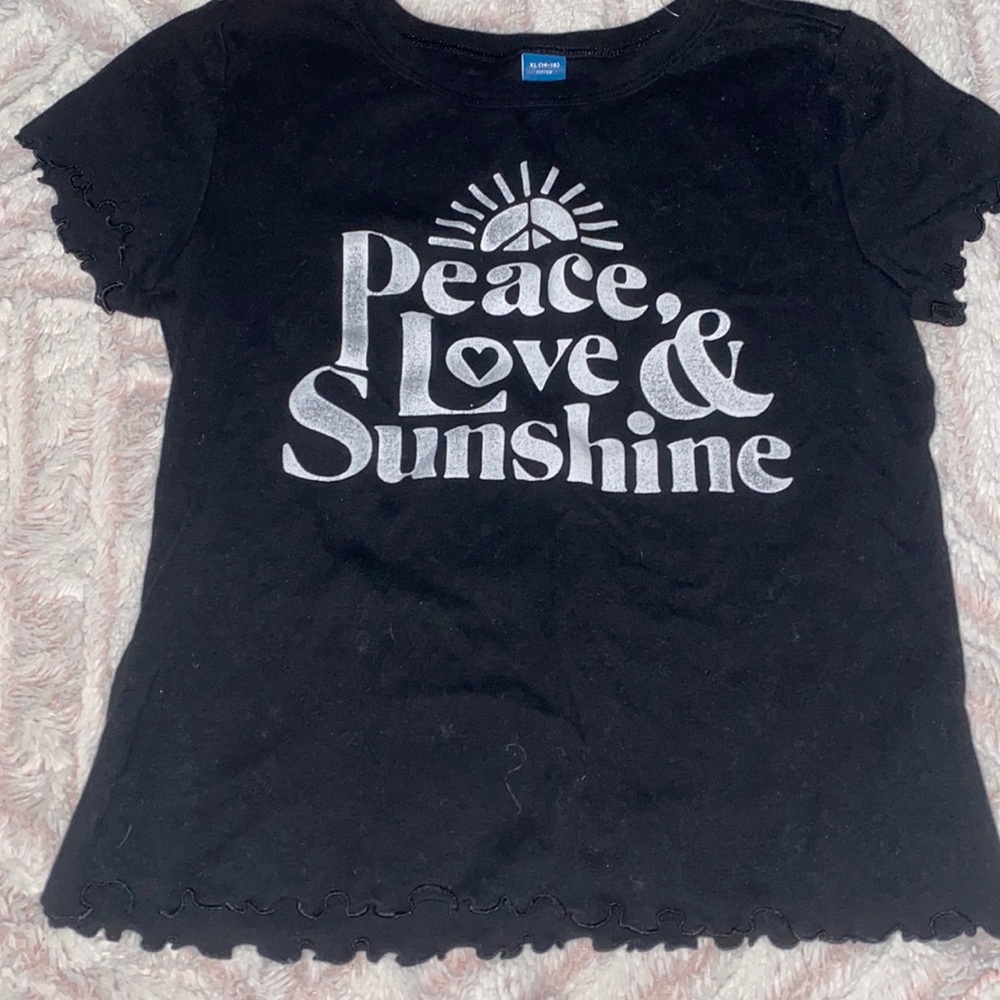 girls XL fitted t shirt
